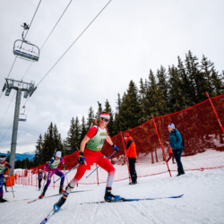 Samse National Tour n°4,MÉRIBEL, FRANCE - JANUARY 18: PIRES CLEMENT of FRA January 18, 2026 in Méribel, France. (Photo by Rodriguez Alexis / @Aleiks_photo)