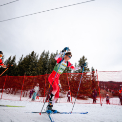 Samse National Tour n°4,MÉRIBEL, FRANCE - JANUARY 18: LAINE VICTOR of FRA January 18, 2026 in Méribel, France. (Photo by Rodriguez Alexis / @Aleiks_photo)