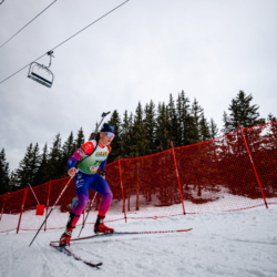 Samse National Tour n°4,MÉRIBEL, FRANCE - JANUARY 18: LECOMTE KELVIN of FRA January 18, 2026 in Méribel, France. (Photo by Rodriguez Alexis / @Aleiks_photo)