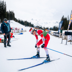 Samse National Tour n°4,MÉRIBEL, FRANCE - JANUARY 18: GOLERET ROBINSON of FRA January 18, 2026 in Méribel, France. (Photo by Rodriguez Alexis / @Aleiks_photo)