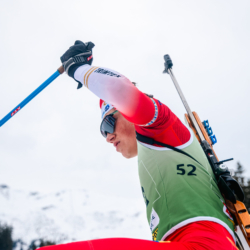 Samse National Tour n°4,MÉRIBEL, FRANCE - JANUARY 18: GOLERET ROBINSON of FRA January 18, 2026 in Méribel, France. (Photo by Rodriguez Alexis / @Aleiks_photo)