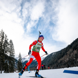 Samse National Tour n°5,LES CONTAMINES, FRANCE - JANUARY 24: LOOSEN LUCIE of FRA January 24, 2026 in Les Contamines, France. (Photo by Rodriguez Alexis / @Aleiks_photo)