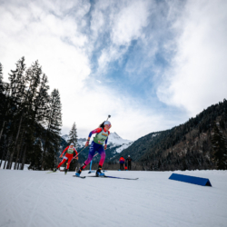 Samse National Tour n°5,LES CONTAMINES, FRANCE - JANUARY 24: LAURENT FIONA of FRA January 24, 2026 in Les Contamines, France. (Photo by Rodriguez Alexis / @Aleiks_photo)