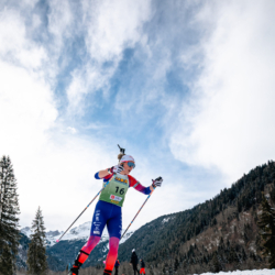 Samse National Tour n°5,LES CONTAMINES, FRANCE - JANUARY 24: CART LAMY LISA of FRA January 24, 2026 in Les Contamines, France. (Photo by Rodriguez Alexis / @Aleiks_photo)