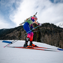 Samse National Tour n°5,LES CONTAMINES, FRANCE - JANUARY 24: CART LAMY LISA of FRA January 24, 2026 in Les Contamines, France. (Photo by Rodriguez Alexis / @Aleiks_photo)