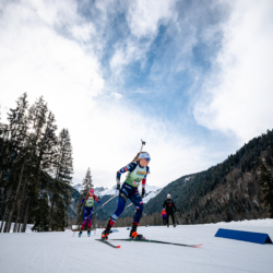Samse National Tour n°5,LES CONTAMINES, FRANCE - JANUARY 24: DUPONT BALLET BAZ LOU ANNE of FRA January 24, 2026 in Les Contamines, France. (Photo by Rodriguez Alexis / @Aleiks_photo)