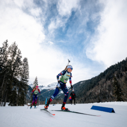 Samse National Tour n°5,LES CONTAMINES, FRANCE - JANUARY 24: DUPONT BALLET BAZ LOU ANNE of FRA January 24, 2026 in Les Contamines, France. (Photo by Rodriguez Alexis / @Aleiks_photo)