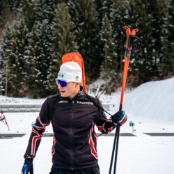 Samse National Tour n°5,LES CONTAMINES, FRANCE - JANUARY 24: SANDERS PETER of FRA January 24, 2026 in Les Contamines, France. (Photo by Rodriguez Alexis / @Aleiks_photo)
