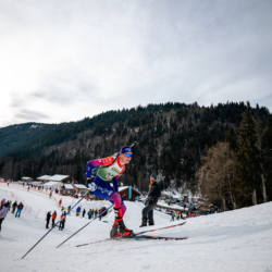 Samse National Tour n°5,LES CONTAMINES, FRANCE - JANUARY 24: GUINCHARD JOE of FRA January 24, 2026 in Les Contamines, France. (Photo by Rodriguez Alexis / @Aleiks_photo)