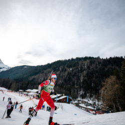 Samse National Tour n°5,LES CONTAMINES, FRANCE - JANUARY 24: COLOMBAN ALEXIS of FRA January 24, 2026 in Les Contamines, France. (Photo by Rodriguez Alexis / @Aleiks_photo)