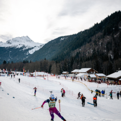 Samse National Tour n°5,LES CONTAMINES, FRANCE - JANUARY 24: JAVAUX ESTEBAN of FRA January 24, 2026 in Les Contamines, France. (Photo by Rodriguez Alexis / @Aleiks_photo)