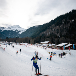 Samse National Tour n°5,LES CONTAMINES, FRANCE - JANUARY 24: MERMILLOD BLARDET CYPRIEN of FRA January 24, 2026 in Les Contamines, France. (Photo by Rodriguez Alexis / @Aleiks_photo)
