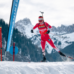 Samse National Tour n°5,LES CONTAMINES, FRANCE - JANUARY 24: MADELENAT NANS of FRA January 24, 2026 in Les Contamines, France. (Photo by Rodriguez Alexis / @Aleiks_photo)