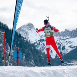 Samse National Tour n°5,LES CONTAMINES, FRANCE - JANUARY 24: DOREL ADRIAN of FRA January 24, 2026 in Les Contamines, France. (Photo by Rodriguez Alexis / @Aleiks_photo)