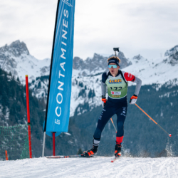 Samse National Tour n°5,LES CONTAMINES, FRANCE - JANUARY 24: PROD'HOMME MARTIN of FRA January 24, 2026 in Les Contamines, France. (Photo by Rodriguez Alexis / @Aleiks_photo)