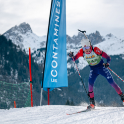 Samse National Tour n°5,LES CONTAMINES, FRANCE - JANUARY 24: REMONNAY AUGUSTIN of FRA January 24, 2026 in Les Contamines, France. (Photo by Rodriguez Alexis / @Aleiks_photo)