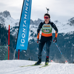 Samse National Tour n°5,LES CONTAMINES, FRANCE - JANUARY 24: LUTAUD ANSELME of FRA January 24, 2026 in Les Contamines, France. (Photo by Rodriguez Alexis / @Aleiks_photo)