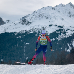 Samse National Tour n°5,LES CONTAMINES, FRANCE - JANUARY 24: LECOMTE KELVIN of FRA January 24, 2026 in Les Contamines, France. (Photo by Rodriguez Alexis / @Aleiks_photo)