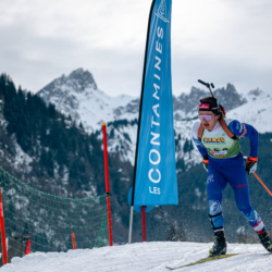 Samse National Tour n°5,LES CONTAMINES, FRANCE - JANUARY 24: MOREIRA ESTEBAN of FRA January 24, 2026 in Les Contamines, France. (Photo by Rodriguez Alexis / @Aleiks_photo)