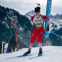 Samse National Tour n°5,LES CONTAMINES, FRANCE - JANUARY 24: JACQUIN MURRAY of FRA January 24, 2026 in Les Contamines, France. (Photo by Rodriguez Alexis / @Aleiks_photo)