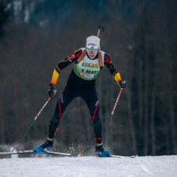 Samse National Tour n°5,LES CONTAMINES, FRANCE - JANUARY 24: VINAY GASPARD of FRA January 24, 2026 in Les Contamines, France. (Photo by Rodriguez Alexis / @Aleiks_photo)