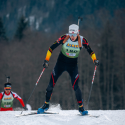Samse National Tour n°5,LES CONTAMINES, FRANCE - JANUARY 24: VINAY GASPARD of FRA January 24, 2026 in Les Contamines, France. (Photo by Rodriguez Alexis / @Aleiks_photo)