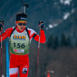 Samse National Tour n°5,LES CONTAMINES, FRANCE - JANUARY 24: MOINE LUCAS of FRA January 24, 2026 in Les Contamines, France. (Photo by Rodriguez Alexis / @Aleiks_photo)