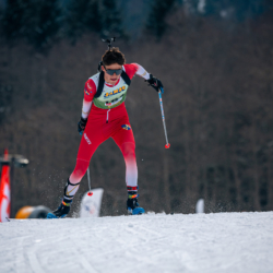 Samse National Tour n°5,LES CONTAMINES, FRANCE - JANUARY 24: LAINE VICTOR of FRA January 24, 2026 in Les Contamines, France. (Photo by Rodriguez Alexis / @Aleiks_photo)