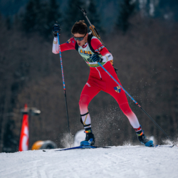 Samse National Tour n°5,LES CONTAMINES, FRANCE - JANUARY 24: LAINE VICTOR of FRA January 24, 2026 in Les Contamines, France. (Photo by Rodriguez Alexis / @Aleiks_photo)