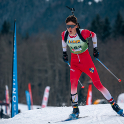 Samse National Tour n°5,LES CONTAMINES, FRANCE - JANUARY 24: LAINE VICTOR of FRA January 24, 2026 in Les Contamines, France. (Photo by Rodriguez Alexis / @Aleiks_photo)