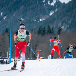 Samse National Tour n°5,LES CONTAMINES, FRANCE - JANUARY 24: ANDREIS MALO of FRA January 24, 2026 in Les Contamines, France. (Photo by Rodriguez Alexis / @Aleiks_photo)