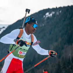 Samse National Tour n°5,LES CONTAMINES, FRANCE - JANUARY 24: PERRIER FRANTZKY of FRA January 24, 2026 in Les Contamines, France. (Photo by Rodriguez Alexis / @Aleiks_photo)