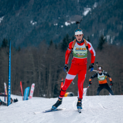 Samse National Tour n°5,LES CONTAMINES, FRANCE - JANUARY 24: CARTIER PAUL of FRA January 24, 2026 in Les Contamines, France. (Photo by Rodriguez Alexis / @Aleiks_photo)