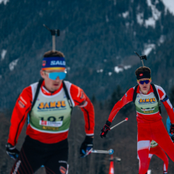 Samse National Tour n°5,LES CONTAMINES, FRANCE - JANUARY 24: YVOZ MATHIS of FRA January 24, 2026 in Les Contamines, France. (Photo by Rodriguez Alexis / @Aleiks_photo)
