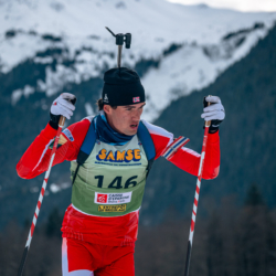 Samse National Tour n°5,LES CONTAMINES, FRANCE - JANUARY 24: DOREL ADRIAN of FRA January 24, 2026 in Les Contamines, France. (Photo by Rodriguez Alexis / @Aleiks_photo)
