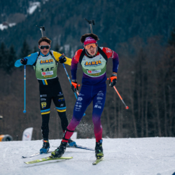 Samse National Tour n°5,LES CONTAMINES, FRANCE - JANUARY 24: MICHAUD-CLARET ROMAIN of FRA January 24, 2026 in Les Contamines, France. (Photo by Rodriguez Alexis / @Aleiks_photo)