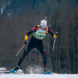 Samse National Tour n°5,LES CONTAMINES, FRANCE - JANUARY 24: VINAY GASPARD of FRA January 24, 2026 in Les Contamines, France. (Photo by Rodriguez Alexis / @Aleiks_photo)