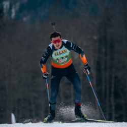 Samse National Tour n°5,LES CONTAMINES, FRANCE - JANUARY 24: LUTAUD ANSELME of FRA January 24, 2026 in Les Contamines, France. (Photo by Rodriguez Alexis / @Aleiks_photo)