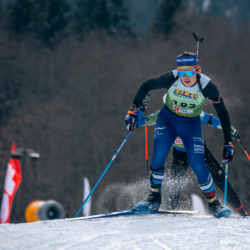 Samse National Tour n°5,LES CONTAMINES, FRANCE - JANUARY 24: BOURCEY LUCAS of FRA January 24, 2026 in Les Contamines, France. (Photo by Rodriguez Alexis / @Aleiks_photo)