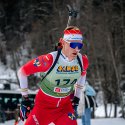 Samse National Tour n°5,LES CONTAMINES, FRANCE - JANUARY 24: SANDERS PETER of FRA January 24, 2026 in Les Contamines, France. (Photo by Rodriguez Alexis / @Aleiks_photo)
