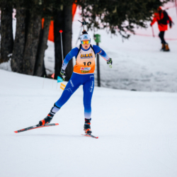 Samse National Tour n°4,MÉRIBEL, FRANCE - JANUARY 18: TEYSSANDIER JEANNE of FRA January 18, 2026 in Méribel, France. (Photo by Rodriguez Alexis / @Aleiks_photo)