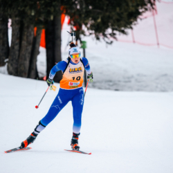 Samse National Tour n°4,MÉRIBEL, FRANCE - JANUARY 18: TEYSSANDIER JEANNE of FRA January 18, 2026 in Méribel, France. (Photo by Rodriguez Alexis / @Aleiks_photo)