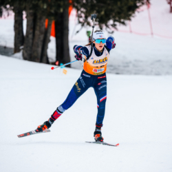 Samse National Tour n°4,MÉRIBEL, FRANCE - JANUARY 18: BUGEAUD LOLA of FRA January 18, 2026 in Méribel, France. (Photo by Rodriguez Alexis / @Aleiks_photo)