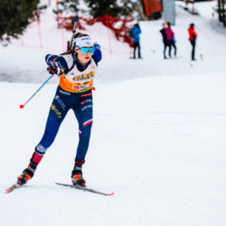 Samse National Tour n°4,MÉRIBEL, FRANCE - JANUARY 18: BUGEAUD LOLA of FRA January 18, 2026 in Méribel, France. (Photo by Rodriguez Alexis / @Aleiks_photo)
