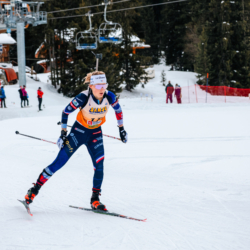 Samse National Tour n°4,MÉRIBEL, FRANCE - JANUARY 18: DUPONT BALLET BAZ LOU ANNE of FRA January 18, 2026 in Méribel, France. (Photo by Rodriguez Alexis / @Aleiks_photo)