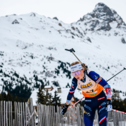 Samse National Tour n°4,MÉRIBEL, FRANCE - JANUARY 18: DUPONT BALLET BAZ LOU ANNE of FRA January 18, 2026 in Méribel, France. (Photo by Rodriguez Alexis / @Aleiks_photo)