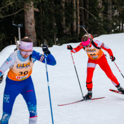 Samse National Tour n°4,MÉRIBEL, FRANCE - JANUARY 18: BRUN LENA of FRA January 18, 2026 in Méribel, France. (Photo by Rodriguez Alexis / @Aleiks_photo)