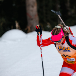 Samse National Tour n°4,MÉRIBEL, FRANCE - JANUARY 18: BRUN LENA of FRA January 18, 2026 in Méribel, France. (Photo by Rodriguez Alexis / @Aleiks_photo)