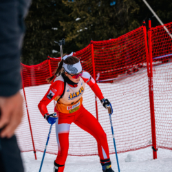Samse National Tour n°4,MÉRIBEL, FRANCE - JANUARY 18: FONTAINE THEMICE of FRA January 18, 2026 in Méribel, France. (Photo by Rodriguez Alexis / @Aleiks_photo)