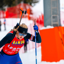 Samse National Tour n°4,MÉRIBEL, FRANCE - JANUARY 18: OUVRIER-BUFFET ROMANE of FRA January 18, 2026 in Méribel, France. (Photo by Rodriguez Alexis / @Aleiks_photo)